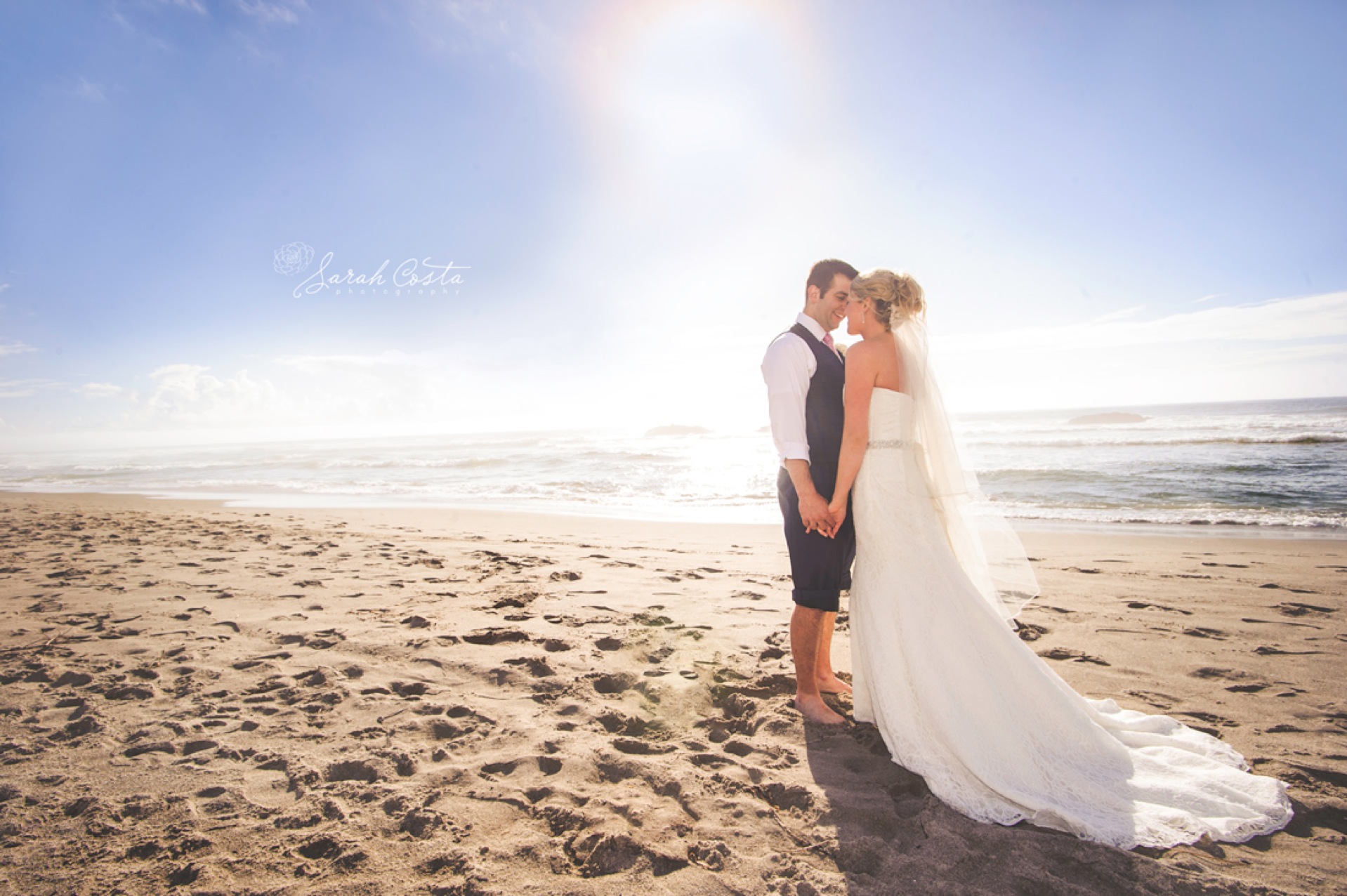 Beach Wedding Photographers Oregon Coast Sarah Costa